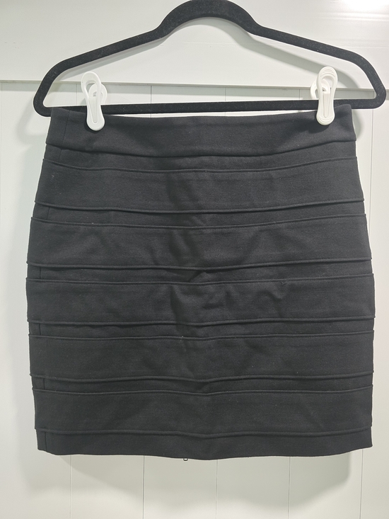 PAIGE Dresses & Skirts - PAIGE Black Horizontal-Panel Mini Skirt